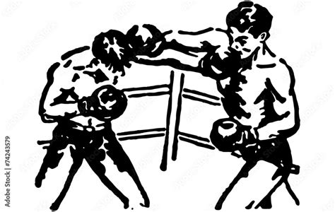 Boxing Match Drawing 的图像结果