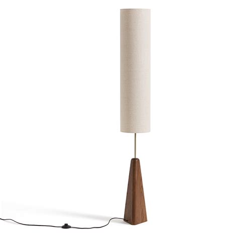 Nestwood walnut-stained solid oak floor lamp, walnut, Am.Pm | La Redoute