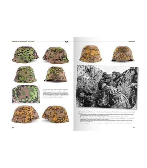 AK130008 Waffen-SS Camouflage Uniforms - English