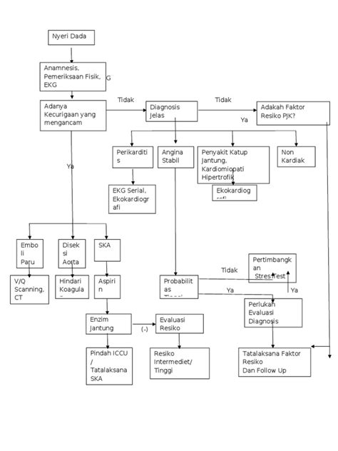 Image result for Chest Pain Algorithm