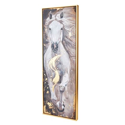 Buy Artistry Canvas Running Horse Picture Frame - 32x92cm from Home ...