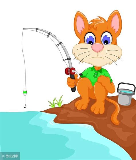 兒童故事《小貓釣魚》寓意：做事不能三心二意 要一心一意 - 每日頭條