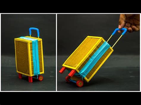 Simple Machine Projects- Cardboard Luggage Video Lecture - DIY Science ...