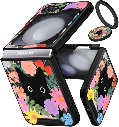 Amazon.com: Funermei (2in1 for Samsung Galaxy Z Flip 5 Case for Women ...