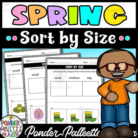 Image result for Spring Sorting Cut Outs