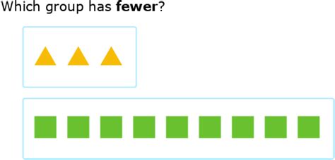 IXL - Fewer (Lower kindergarten maths practice)