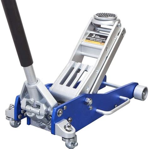 TCE 3 Ton Professional Low Profile Aluminum Floor Jack Steel Hydraulic ...