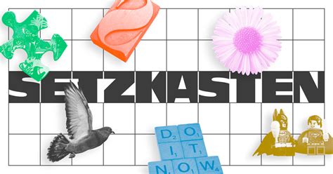 Design und Spiel aus Basel. · Verein Setzkasten