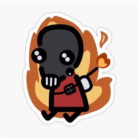 Image result for Sticker Pyro Tf2