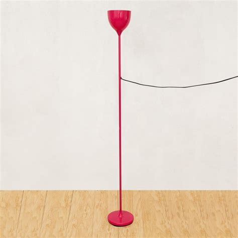 Buy Fabulous 3 - Pink Solid Round Metal Electric Uplighter Floor Lamp ...