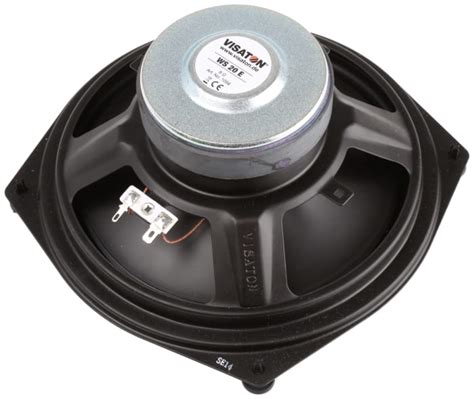 WS 20 E 8 OHM Visaton | Visaton 207mm dia 80W nom Woofer Speaker Driver ...
