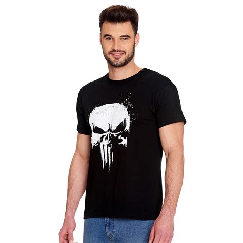 Punisher - Skull Logo T-Shirt Black | Elbenwald