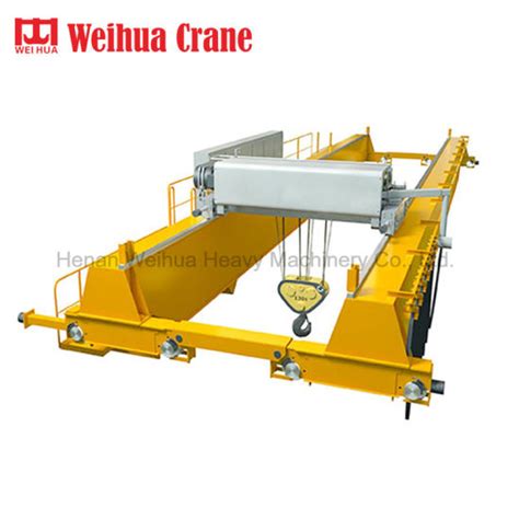 China Double Girder Overhead Bridge Crane with Electric Hoist - China ...