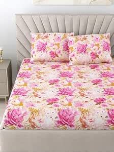 Buy Bombay Dyeing King Size Bedsheet Set - TC 164, 100% Cotton, Ultra ...
