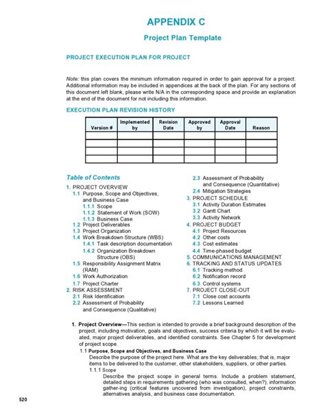 Project Plan Sample 的图像结果