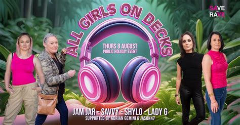 All Girls On Decks - Public Holiday event, ColorBox Studios, Cape Town ...