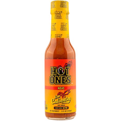 Hot Ones Los Calientes Rojo Hot Sauce - Salsa Express