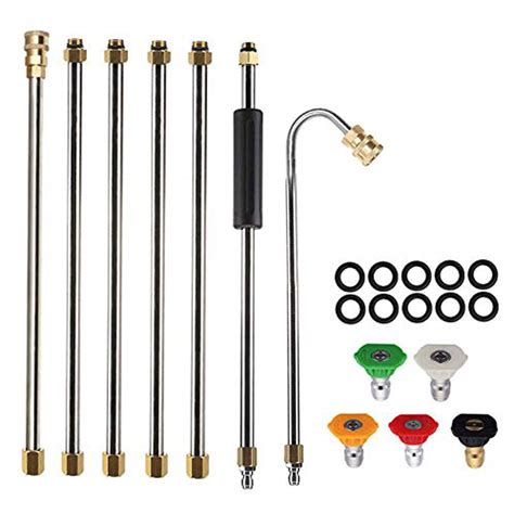 AgiiMan Gutter Cleaning Tool for Pressure Washer - Roof Cleaner Lance ...