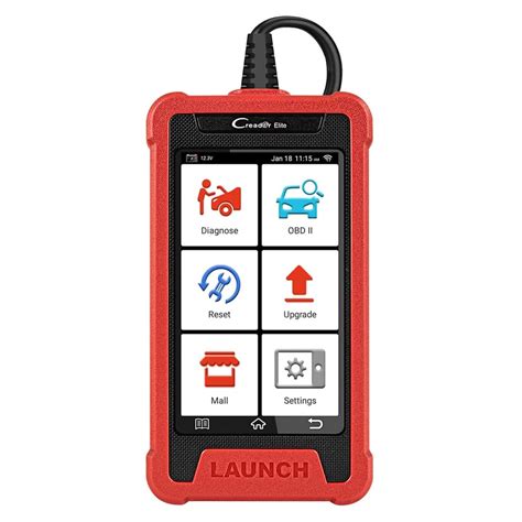 2026 Elite Launch Creader Elite 205 Obd2 Scanner 4 System | Desertcart ...