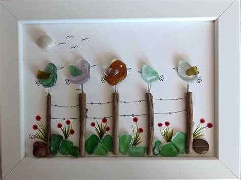 Sea Glass Crafts 的图像结果