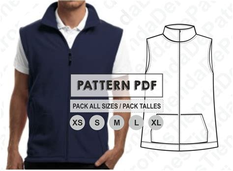 Image result for Basic Vest Pattern