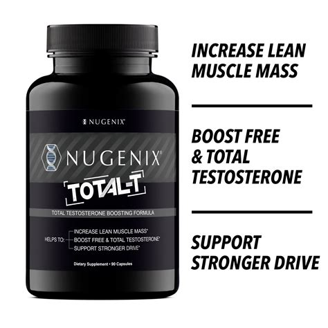Buy Nugenix Total-T Testosterone Booster - 90 Capsules Online at Lowest ...