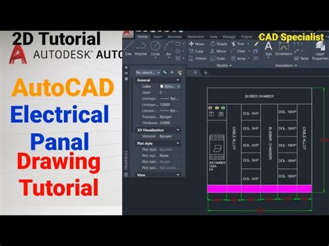 Image result for Learning Electrical Panel Project in AutoCAD