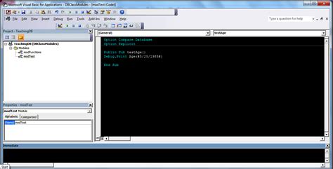 MS Access Examples of Modules 的图像结果