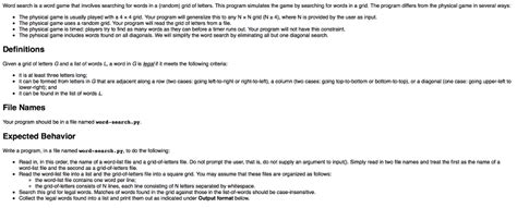 Image result for Word Search Python Code