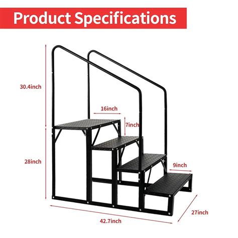 Little Giant Step Ladder Holman Drop Down HD Aluminum Ladder Rack Kit ...