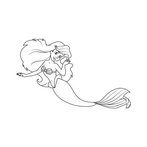 Image result for Step by Step Drawing Ariel