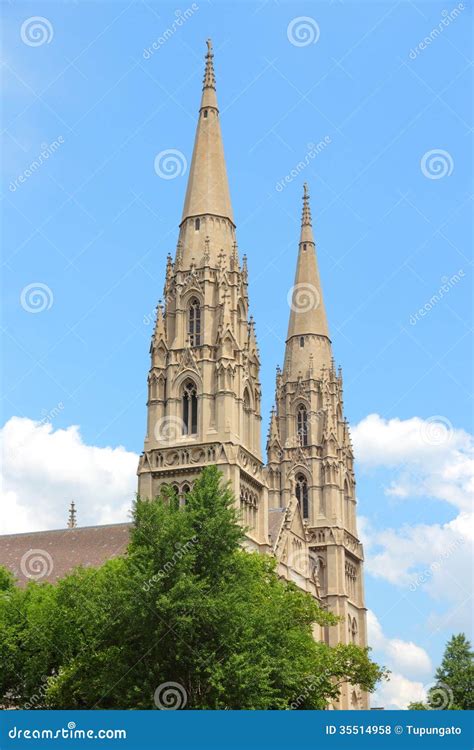 Saint Paul Cathedral, Pittsburgh Stock Photo - Image of landmark, north ...