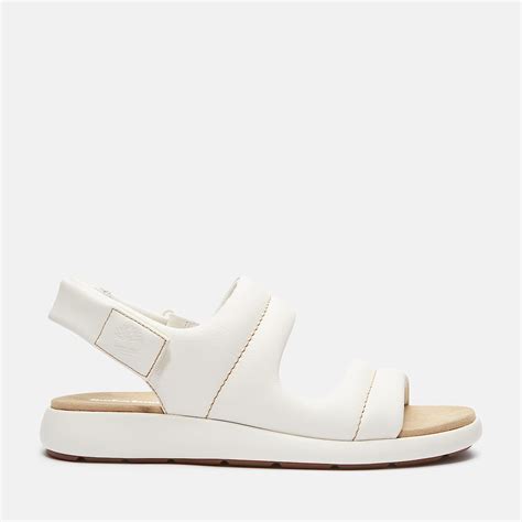 Belmar Waves Backstrap Sandal for Women in White