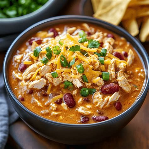 Delicious Slow Cooker Cream Cheese Crack Chicken Chili Recipe