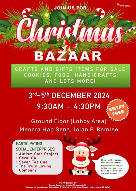 Gerai OA at Menara Hap Seng Christmas Bazaar, Menara Hap Seng, Kuala ...