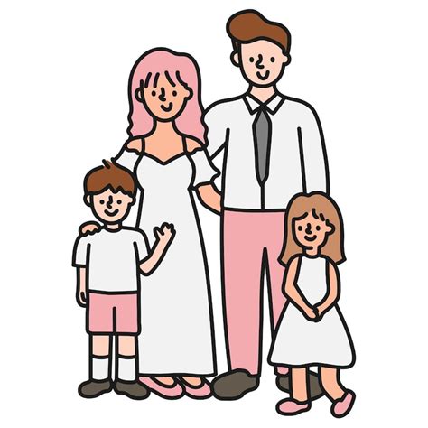 家族イラスト 画像 - Freepikで無料ダウンロード