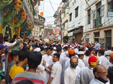 ord Narasimhaji 258th varghodo in Vadodara city with corona guideline