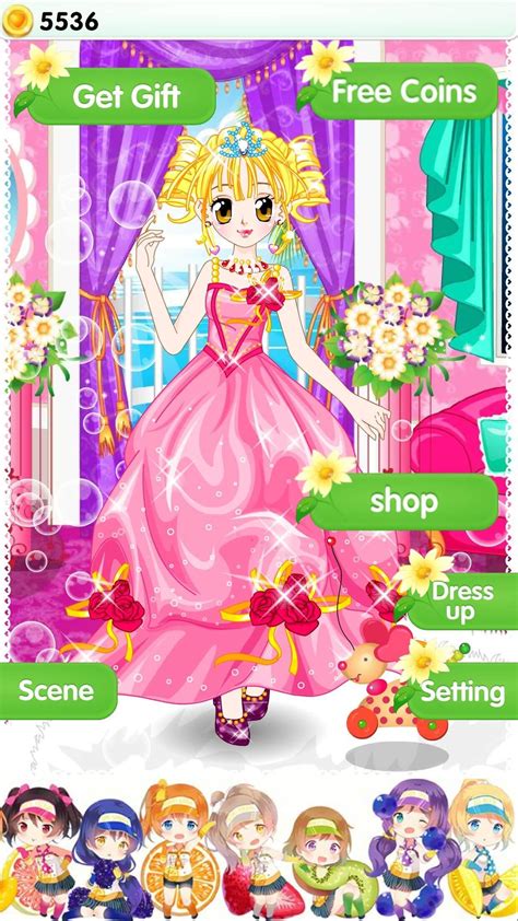 动漫小公主 - 女生最爱养成游戏，换装搭配，休闲时尚沙龙手游安卓下载，安卓版APK | 免费下载