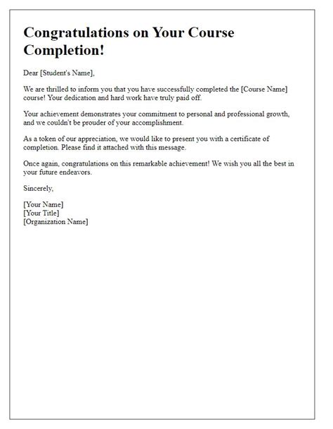 Image result for Course Completion Message Samples