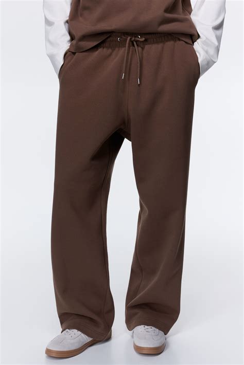 Loose-Fit Sweatpants - Brown - Men | H&M US