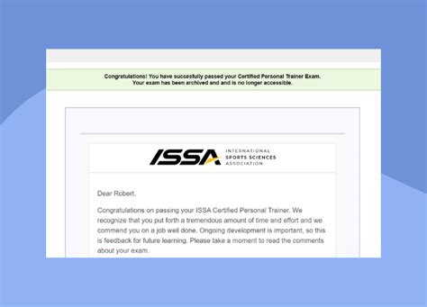 Image result for Issa Certification Sample Certificate