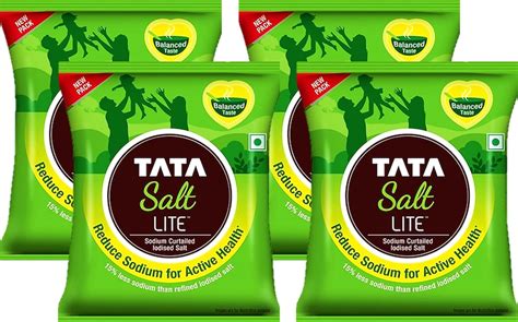 Tata Salt Lite 1Kg (Pack of 4) Unique : Amazon.in: Grocery & Gourmet Foods