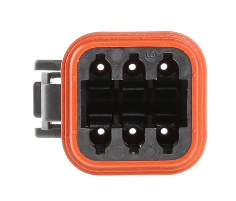 DT06-6S-CE06 Deutsch | Deutsch, DT Automotive Connector Plug 6 Way ...