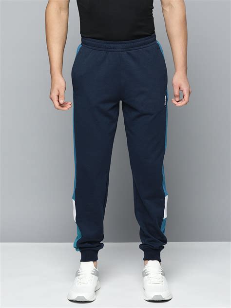 Buy Alcis Men Colourblocked Track Pants AAMTRASM00060401-S Online