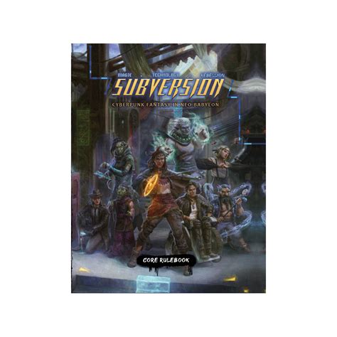 Buy Subversion - Fragging Unicorns Games - Roleplaying games
