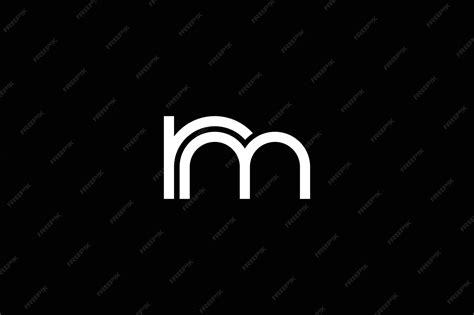Alphabet letters rm mr r m business logo initial based monogram icon ...