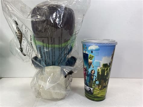 NEW Minecraft Movie Chicken Jockey Popcorn Bucket Cinemark IN HAND ...