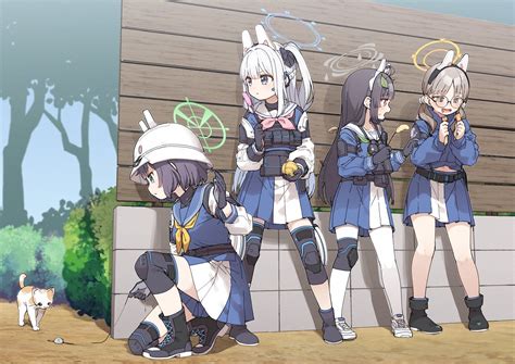 Автор / Moe (Blue Archive) :: miyu (blue archive) (Мию) :: yuuka (blue ...