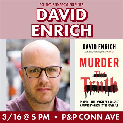 David Enrich — Murder the Truth: Fear, the First Amendment, and a ...