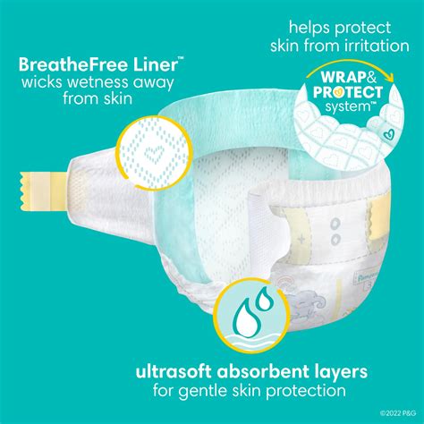 Pampers Baby Diapers - Swaddlers - Size 1, 164 Count, Ultra Absorbent ...